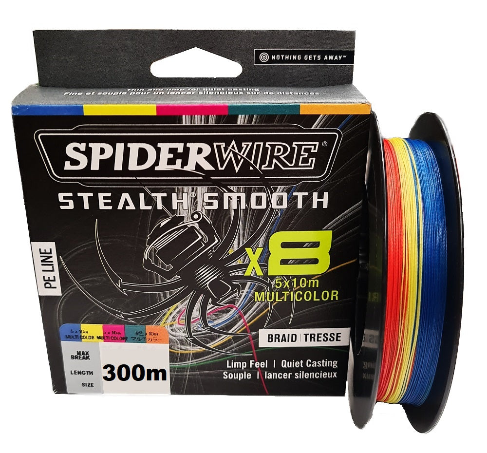 Spiderwire Smooth 8 Braid Red Fishing Line-0.30 mm-300 m – ontopangling