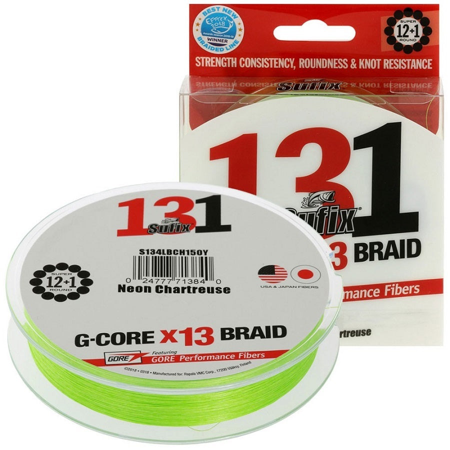 Sufix 131 G-Core x13  Neon Chartreuse »