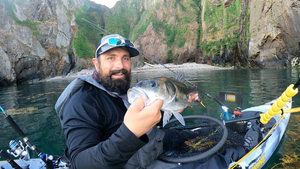 Sam Chapon on the Penn Conflict 8ft Inshore 30g