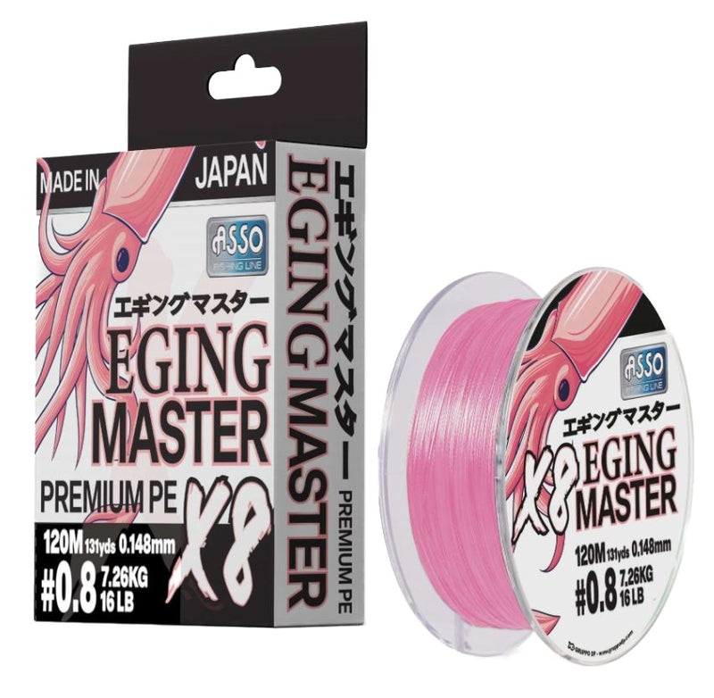 ASSO Eging Master PE Braid 120m PE