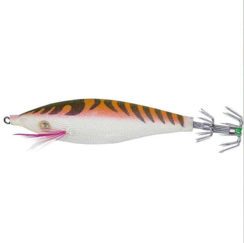 Flashmer "Floating" Pitbull Squid Jig 9cm 18g Orange