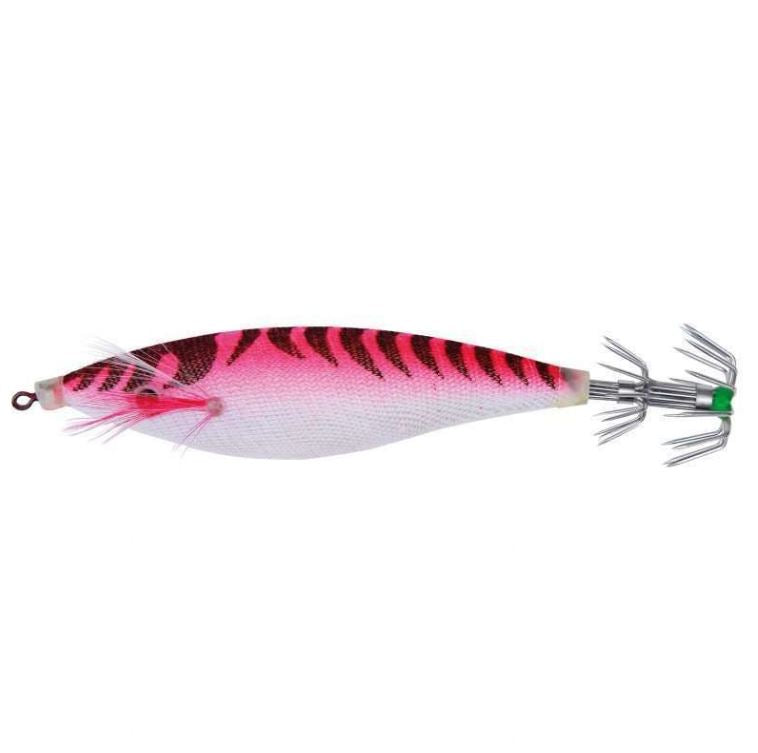 Flashmer "Floating" Pitbull Squid Jig 9cm 18g Pink