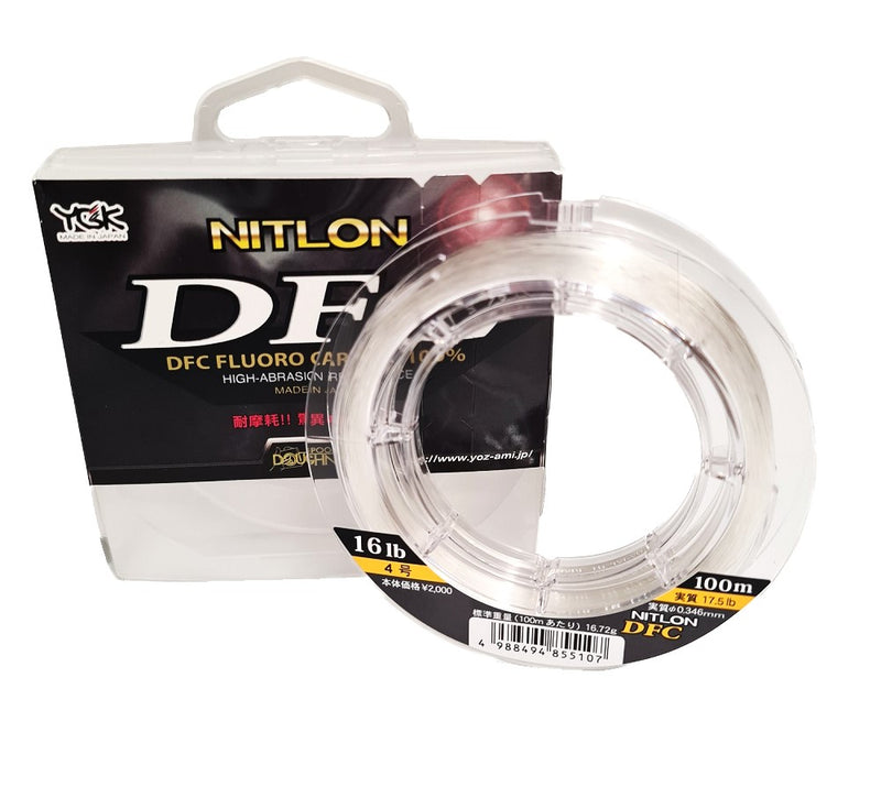 YGK DFC 100% Fluorocarbon 0.34mm 16lb