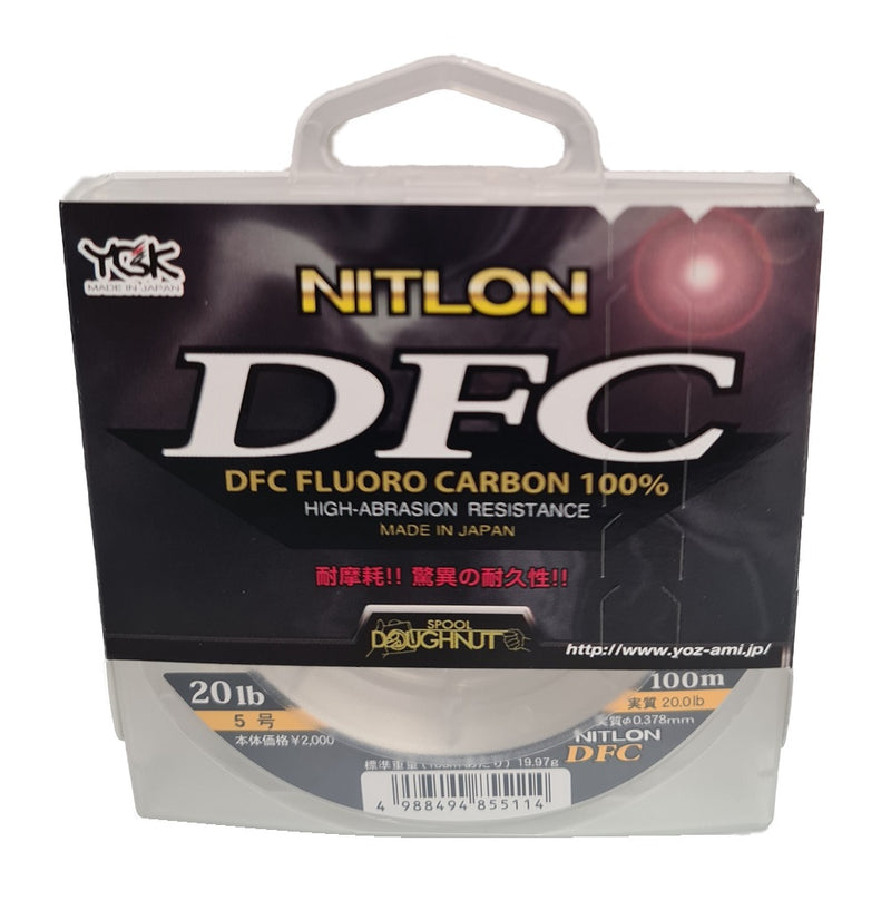 YGK DFC 100% Fluorocarbon 0.37mm 20lb